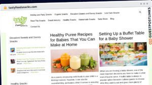 Publish Guest Post on tastyfoodsnacks.com