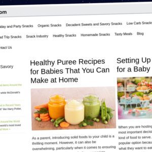 Publish Guest Post on tastyfoodsnacks.com