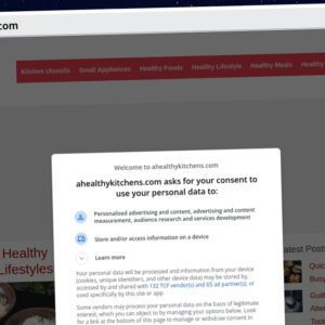 Publish Guest Post on ahealthykitchens.com