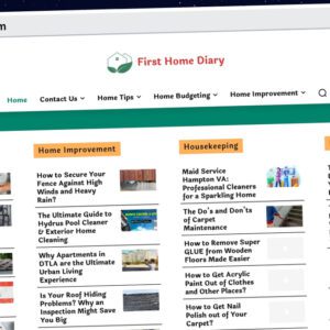 Publish Guest Post on firsthomediary.com