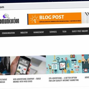 Publish Guest Post on rmcomunicacion.com