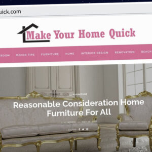 Publish Guest Post on makeyourhomequick.com