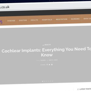 Publish Guest Post on medicalhealthtips.co.uk