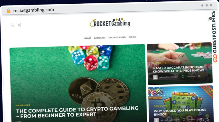 Publish Guest Post on rocketgambling.com