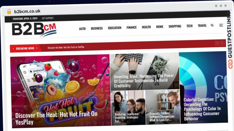 Publish Guest Post on b2bcm.co.uk