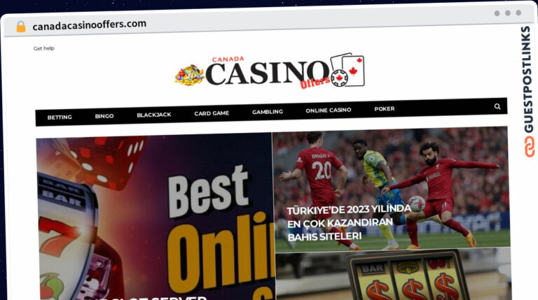Publish Guest Post on canadacasinooffers.com