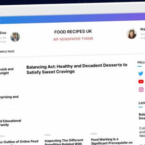 Publish Guest Post on food-recipes.co.uk