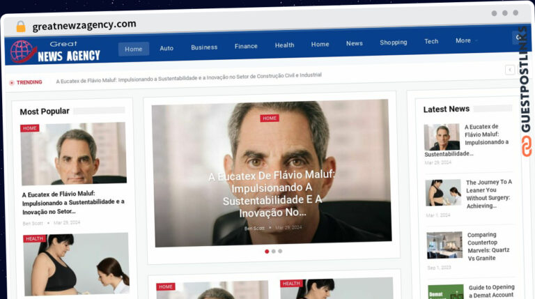 Publish Guest Post on greatnewzagency.com