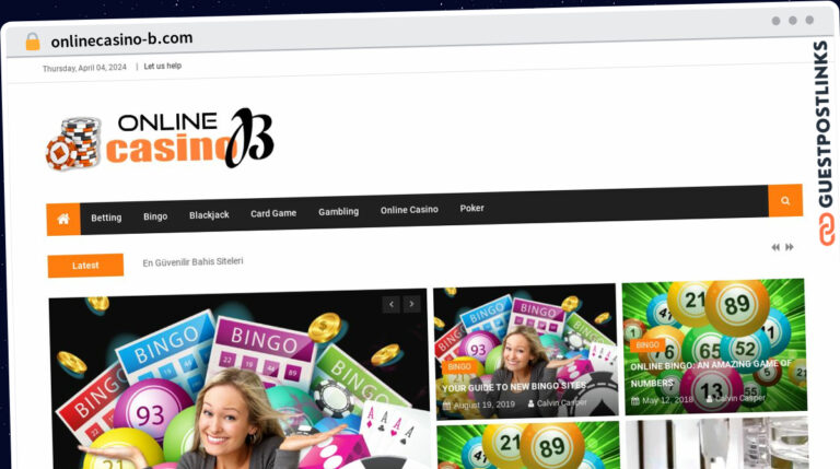 Publish Guest Post on onlinecasino-b.com