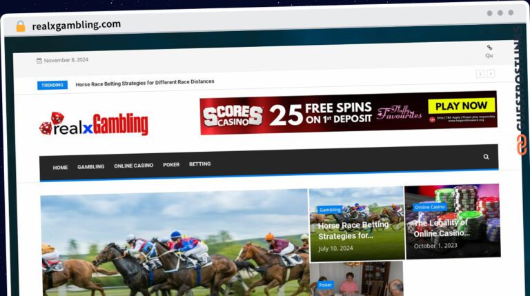 Publish Guest Post on realxgambling.com