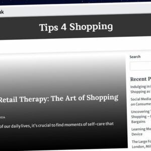 Publish Guest Post on tips4shopping.co.uk