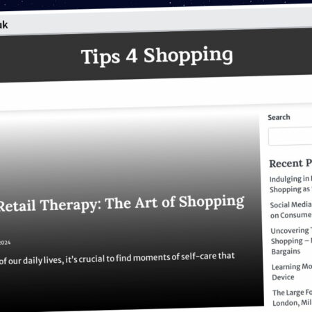Publish Guest Post on tips4shopping.co.uk