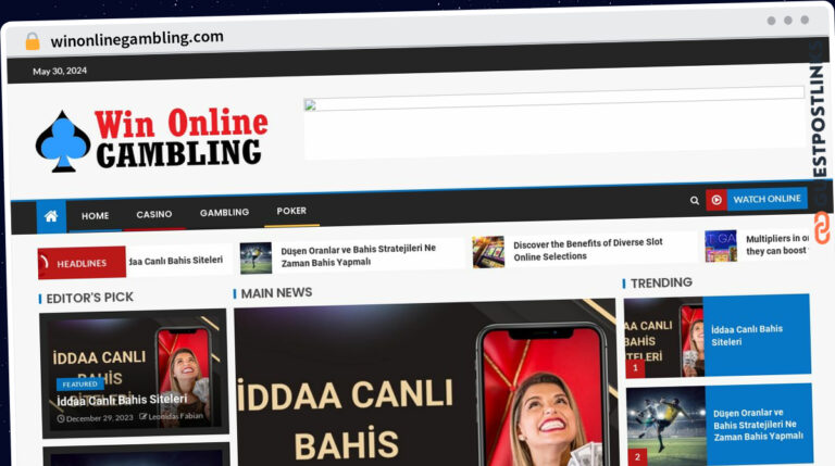 Publish Guest Post on winonlinegambling.com