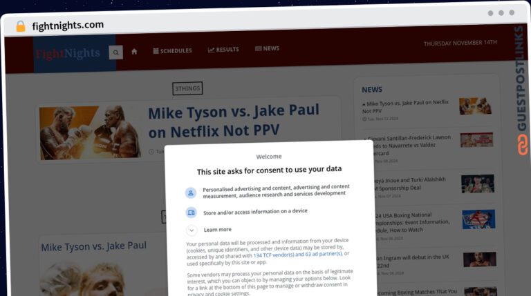 Publish Guest Post on fightnights.com