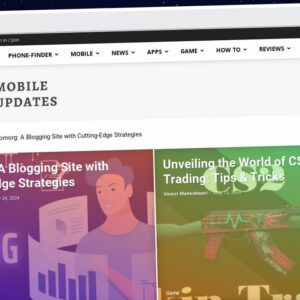 Publish Guest Post on mobupdates.com