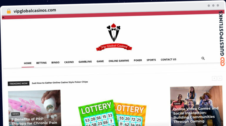 Publish Guest Post on vipglobalcasinos.com