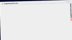 Publish Guest Post on deepshortquotes.com