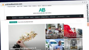 Publish Guest Post on articles4business.com