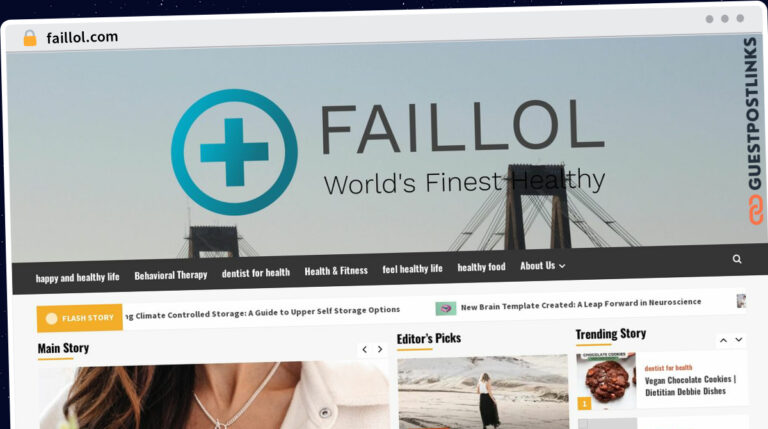 Publish Guest Post on faillol.com