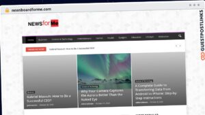 Publish Guest Post on newsboardforme.com
