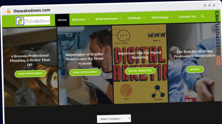 Publish Guest Post on thewakedown.com