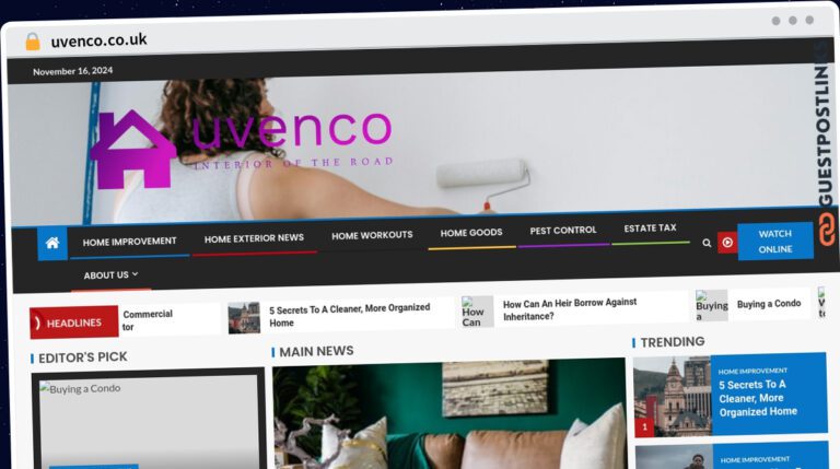 Publish Guest Post on uvenco.co.uk