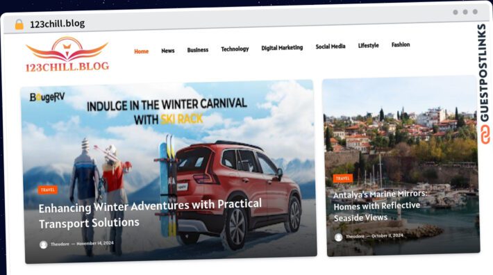Publish Guest Post on 123chill.blog