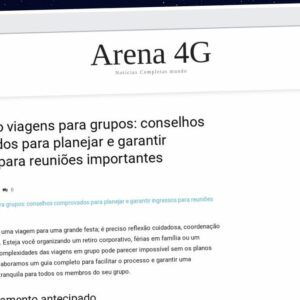 Publish Guest Post on arena4g.com