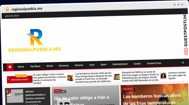 Publish Guest Post on regionalpuebla.mx
