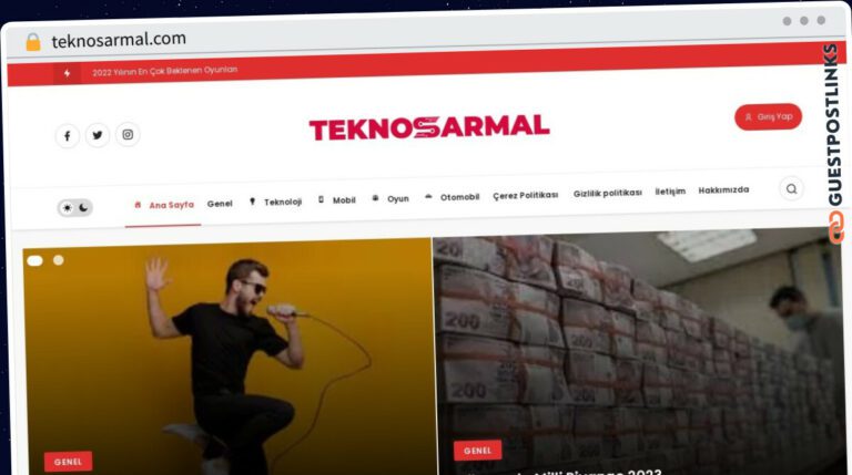 Publish Guest Post on teknosarmal.com