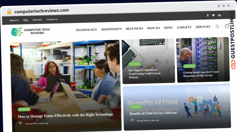 Publish Guest Post on computertechreviews.com