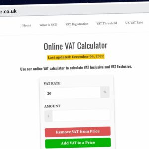 Publish Guest Post on vatonlinecalculator.co.uk