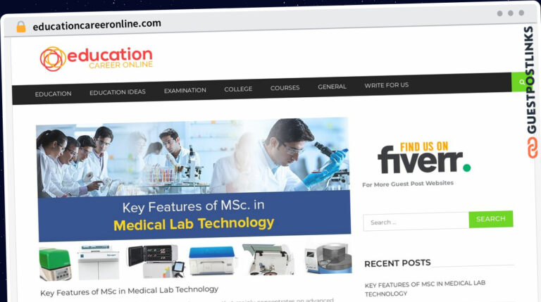 Publish Guest Post on educationcareeronline.com