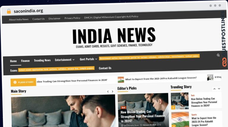 Publish Guest Post on saconindia.org