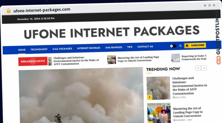 Publish Guest Post on ufone-internet-packages.com