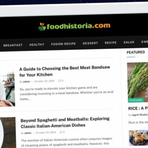 Publish Guest Post on foodhistoria.com