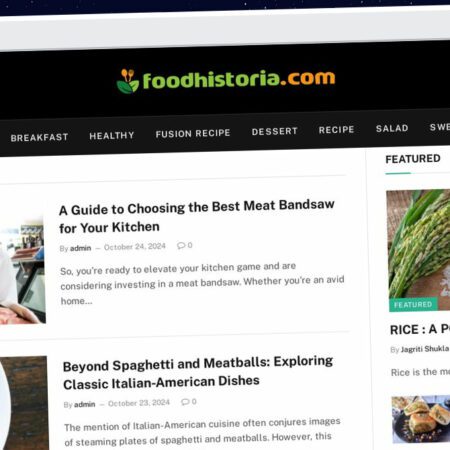 Publish Guest Post on foodhistoria.com