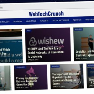 Publish Guest Post on webtechcrunch.com