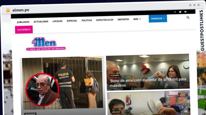 Publish Guest Post on elmen.pe