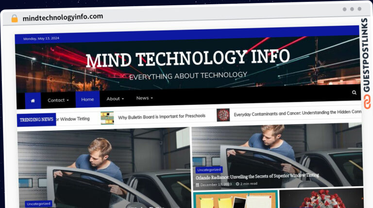 Publish Guest Post on mindtechnologyinfo.com