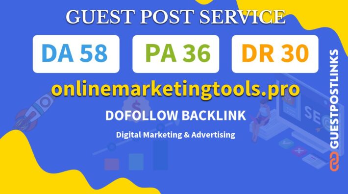 Buy Guest Post on onlinemarketingtools.pro
