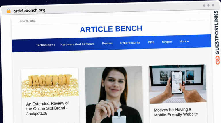 Publish Guest Post on articlebench.org