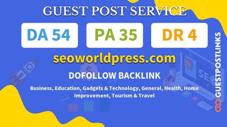 Buy Guest Post on seoworldpress.com