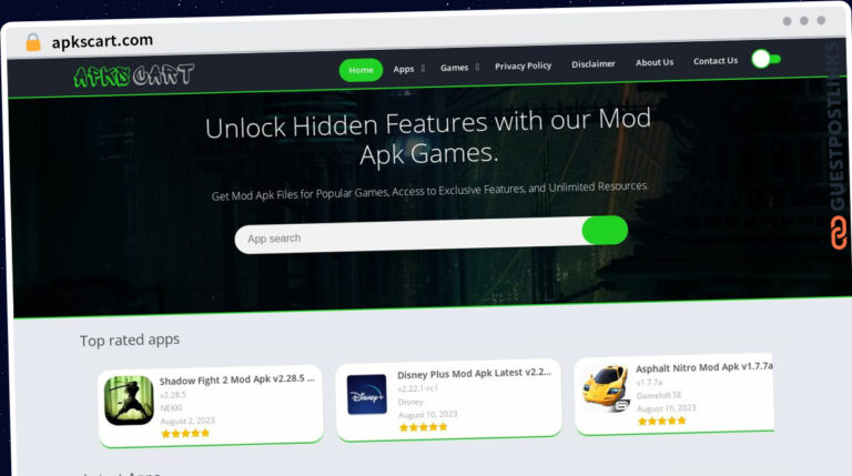 Publish Guest Post on apkscart.com