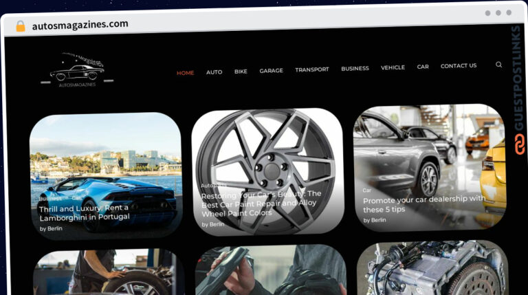 Publish Guest Post on autosmagazines.com