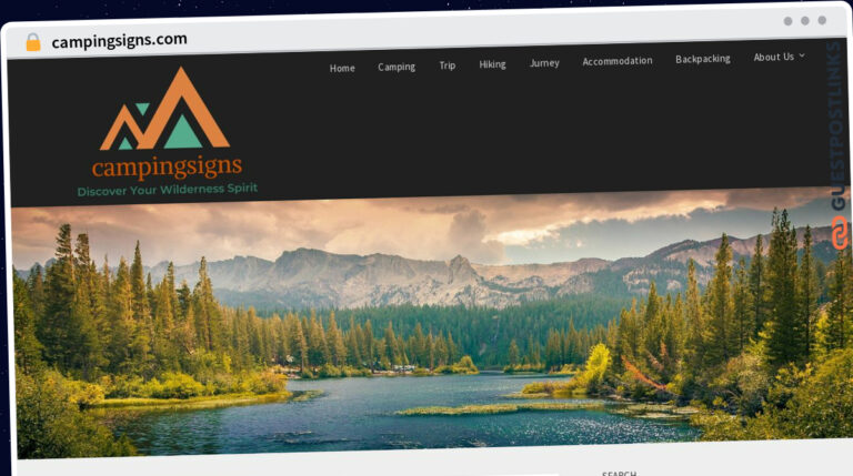 Publish Guest Post on campingsigns.com