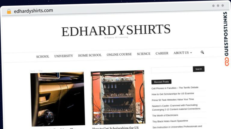 Publish Guest Post on edhardyshirts.com