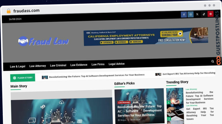Publish Guest Post on fraudass.com