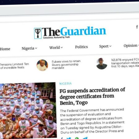 Publish Guest Post on guardian.ng
