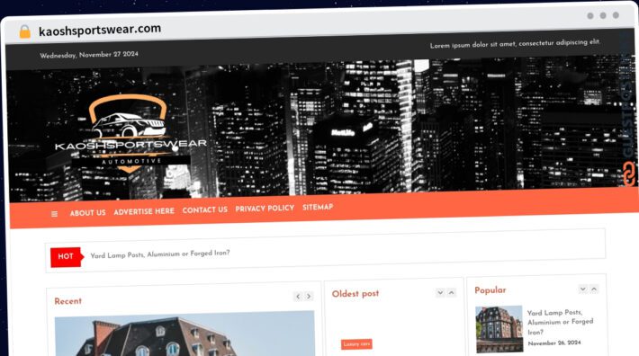 Publish Guest Post on kaoshsportswear.com